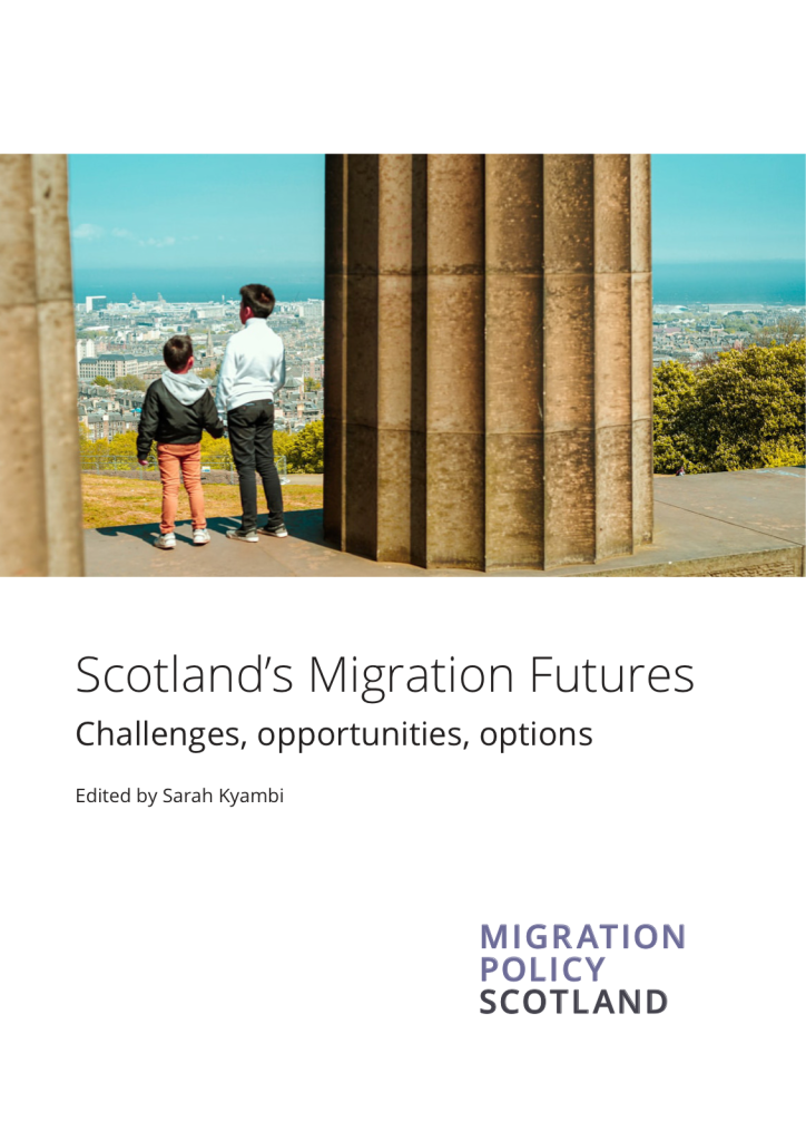 Front cover of Scotland’s Migration Futures