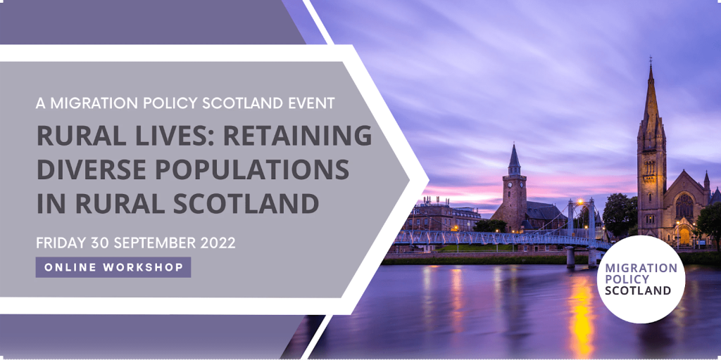 MPS Event: Rural Lives: Retaining diverse populations in rural Scotland